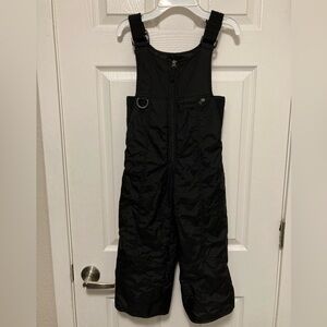 Rawik Black Snow Bib Overalls